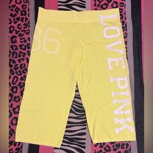 Vintage PINK Victoria's Secret 2011 neon capris